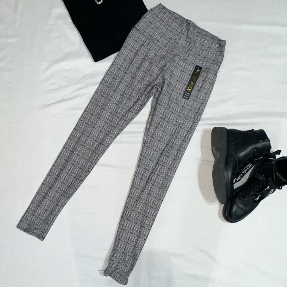 New Mix Gray Skinny Leggings